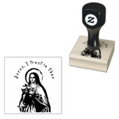 Katholische Religiöse St. Therese Carmelite Nun Gummistempel (Stempel)