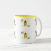 Katholische religiöse Tasse, Virgen de Guadalupe Zweifarbige Tasse (VorderseiteRechts)
