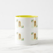 Katholische religiöse Tasse, Virgen de Guadalupe Zweifarbige Tasse (Mittel)