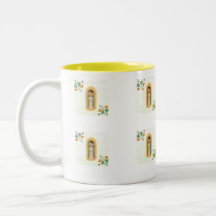 Katholische religiöse Tasse, Virgen de Guadalupe