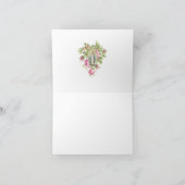 Katholische Rosen Roses Seligen Mary Rosary Dankeskarte (Innenseite)