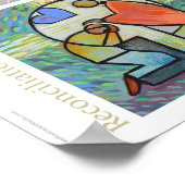 Katholische Sacraons Klassenposter Poster (Ecke)