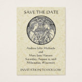 Katholische Save the Date Hochzeitskarten (Vorderseite)