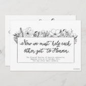 Katholische Save the Date-Karte Save The Date (Vorne/Hinten)