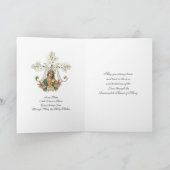 Katholische Schirmherrschaft Erneuerung Maria Reli Karte (Innenseite)