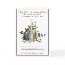 katholische Schlichtung zur Immakulation der relig