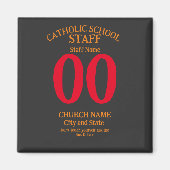 Katholische Schule Touch nicht selbst Magnet (Vorne)