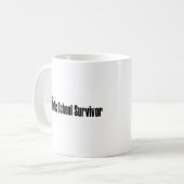 Katholische Schulüberlebender Kaffeetasse (Vorderseite Links)