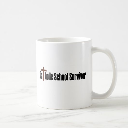 Katholische Schulüberlebender Kaffeetasse (Rechts)