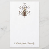 Katholische Selige Jungfrau Mary Cross Religiöse Briefpapier (Vorderseite)