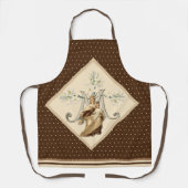 Katholische Selige Jungfrau Mary Monte Carmel Flor Schürze (Vorderseite)