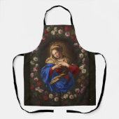 Katholische Selige Jungfrau Mary Religiöse Rose Schürze (Vorderseite)