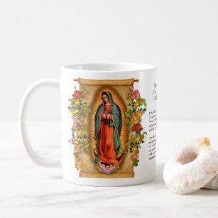 Katholische Spanische Guadalupe Religiöse Jungfrau Kaffeetasse