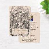 Katholische Spanische Jesus Beerdigung Gedenkkarte (Schreibtisch)