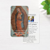 Katholische Spanische Maria Beerdigung Gedenkkarte (Schreibtisch)