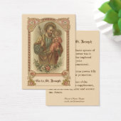 Katholische St. Joseph Memorare Gebet Heilige Kart (Schreibtisch)