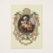 Katholische St. Joseph Spirituelle Bouquet (Vorderseite)