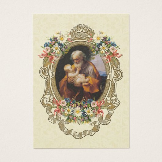 Katholische St. Joseph Spirituelle Bouquet (Vorderseite)