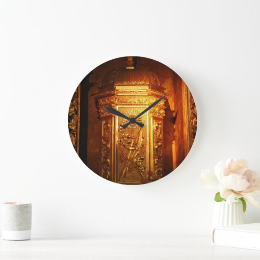 Katholische Tabernacke Große Wanduhr (Zuhause)