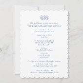 Katholische Taufe Christi Jesus Christus Einladung (Vorderseite)