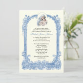 Katholische Taufe Christi Jesus Christus Einladung (Stehend Vorderseite)