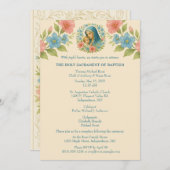 Katholische Taufe Christi Jesus Christus Einladung (Vorne/Hinten)