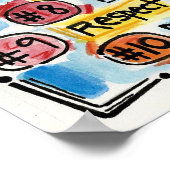 Katholische Top Ten Poster (Ecke)