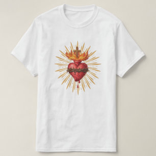 Katholische Tradition vom Heiligen Herzen Jesu T-Shirt