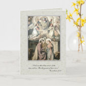 Katholische traditionelle Brauthochzeit Einladung (Gelbe Blume)