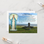 Katholische Umwandlung Irland Gebet Heilige Karte (Vorderseite/Rückseite Beispiel)