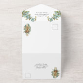 Katholische Unbeflecktheit Herz Mary Hochzeit Einl All In One Einladung (Außenbereich)