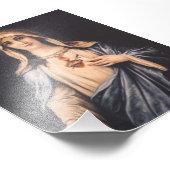 Katholische Unbeflecktheit Trauerliches Herz von M Fotodruck (Ecke)