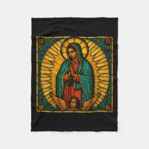 katholische Unsere Liebe Frau von Guadalupe mexika Fleecedecke