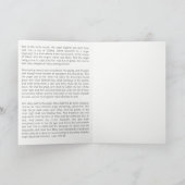 Katholische Verkündung der Jungfrau Mary Scripture Karte (Innenseite)