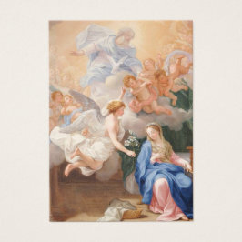 Katholische Verkündung des Gebets "Mary Memorare"