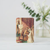 Katholische Verlobung Gastgeschenke Hochzeiten Hei Platzkarte (Stehend Vorderseite)