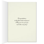 Katholische Verlobung Gebet Glückwunschkarte (Innen (Rechts))