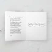 Katholische Verlobung Glückwunsch Karte mit Gebete (Innenseite)