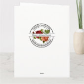 Katholische Verlobung Glückwunsch Karte mit Gebete (Rückseite)