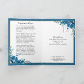 Katholische Verlobung religiöses Gebet Vintag Karte (Innenseite)