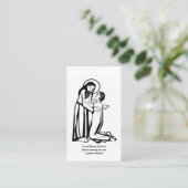 Katholische Versöhnungskarte Visitenkarte (Stehend Vorderseite)