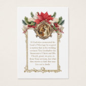 Katholische Weihnachtskarten (Vorderseite)