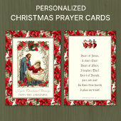 Katholische Weihnachtskrippen Gebete Drei Herzen Visitenkarte