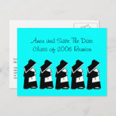 Katholische Wiedersehen Save the Date Nun Custom Ankündigungspostkarte (Vorne/Hinten)