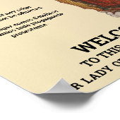 Katholische Zuhause Our Lady of Guadalupe Spanisch Poster (Ecke)