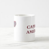 katholischer Amerikaner Kaffeetasse (Mittel)