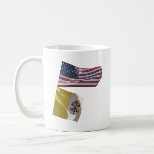 katholischer Amerikaner Kaffeetasse (Links)
