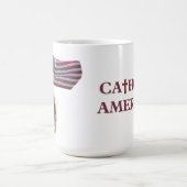 katholischer Amerikaner Kaffeetasse (Mittel)