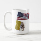katholischer Amerikaner Kaffeetasse (Links)