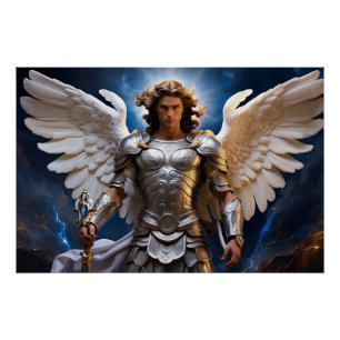 *~* Katholischer Archangel Michael Energy AP47 Poster